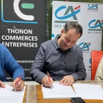 Le Crédit Agricole des Savoie, partenaire de Thonon Commerces et Entreprises